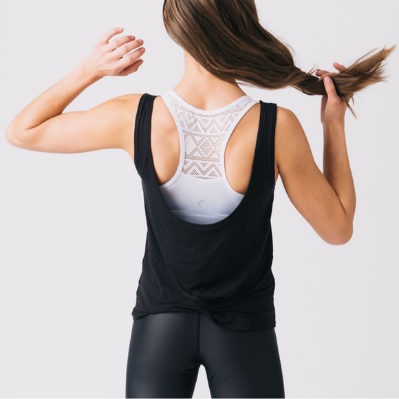 Zyia Black Swirl Tank - Large - Picture 3 of 5